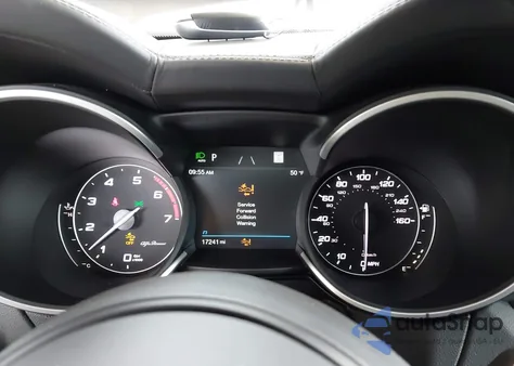 2023 Alfa Romeo Stelvio Ti Awd z USA, uszkodzony, nr VIN ZASPAKBN6P7D63797